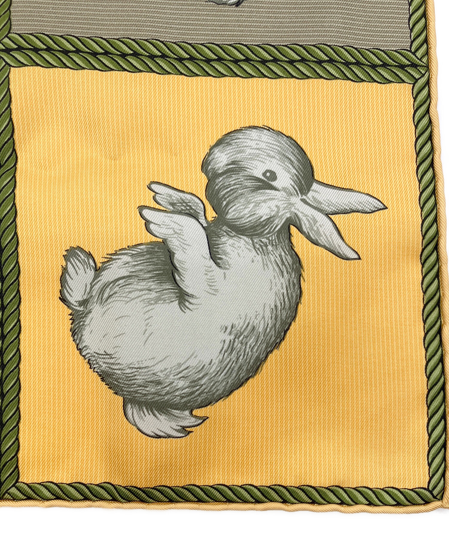 中古・古着通販】HERMES (エルメス) シルクスカーフ オレンジ