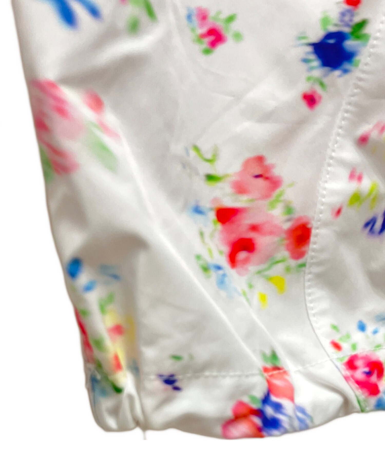中古・古着通販】POPPY (ポピー) FLORAL WAVE CARGO PANTS ホワイト
