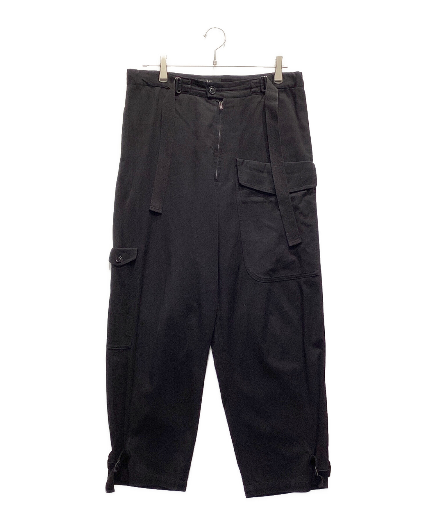 中古・古着通販】Y's (ワイズ) パンツ ブラック サイズ:1｜ブランド