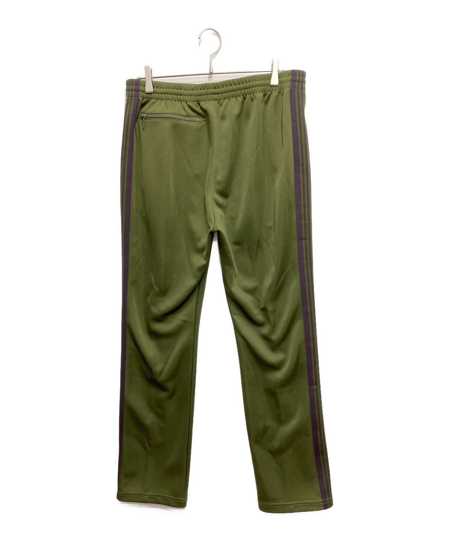 未使用Needles Narow トラックパンツ S 中古・古着通販】Needles (ニードルズ) ナロートラックパンツ グリーン