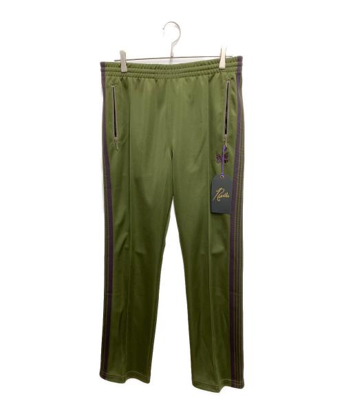 needles トラックパンツ ナロー S グリーン パープル ニードルス 中古・古着通販】Needles (ニードルズ) ナロートラックパンツ グリーン