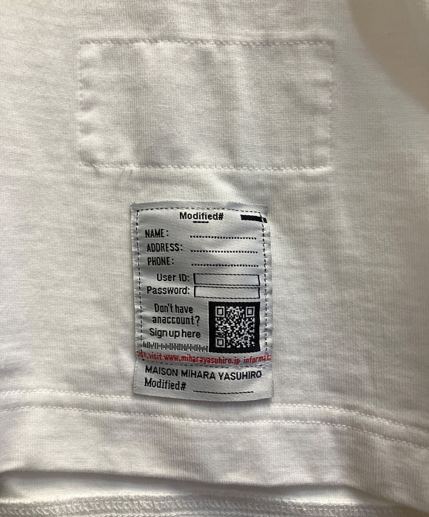 中古・古着通販】Maison MIHARA YASUHIRO (メゾン ミハラ ヤスヒロ