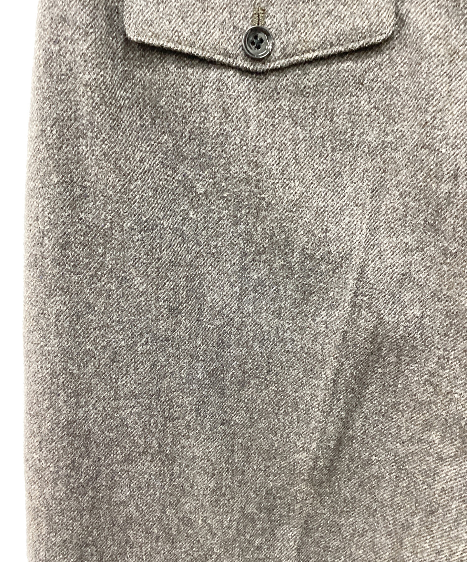 中古・古着通販】LEMAIRE (ルメール) Wool trousers グレー サイズ