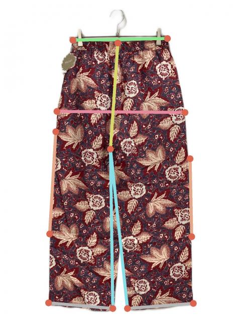 中古・古着通販】SOULEIADO (ソレイアード) リネンプリント ナロー