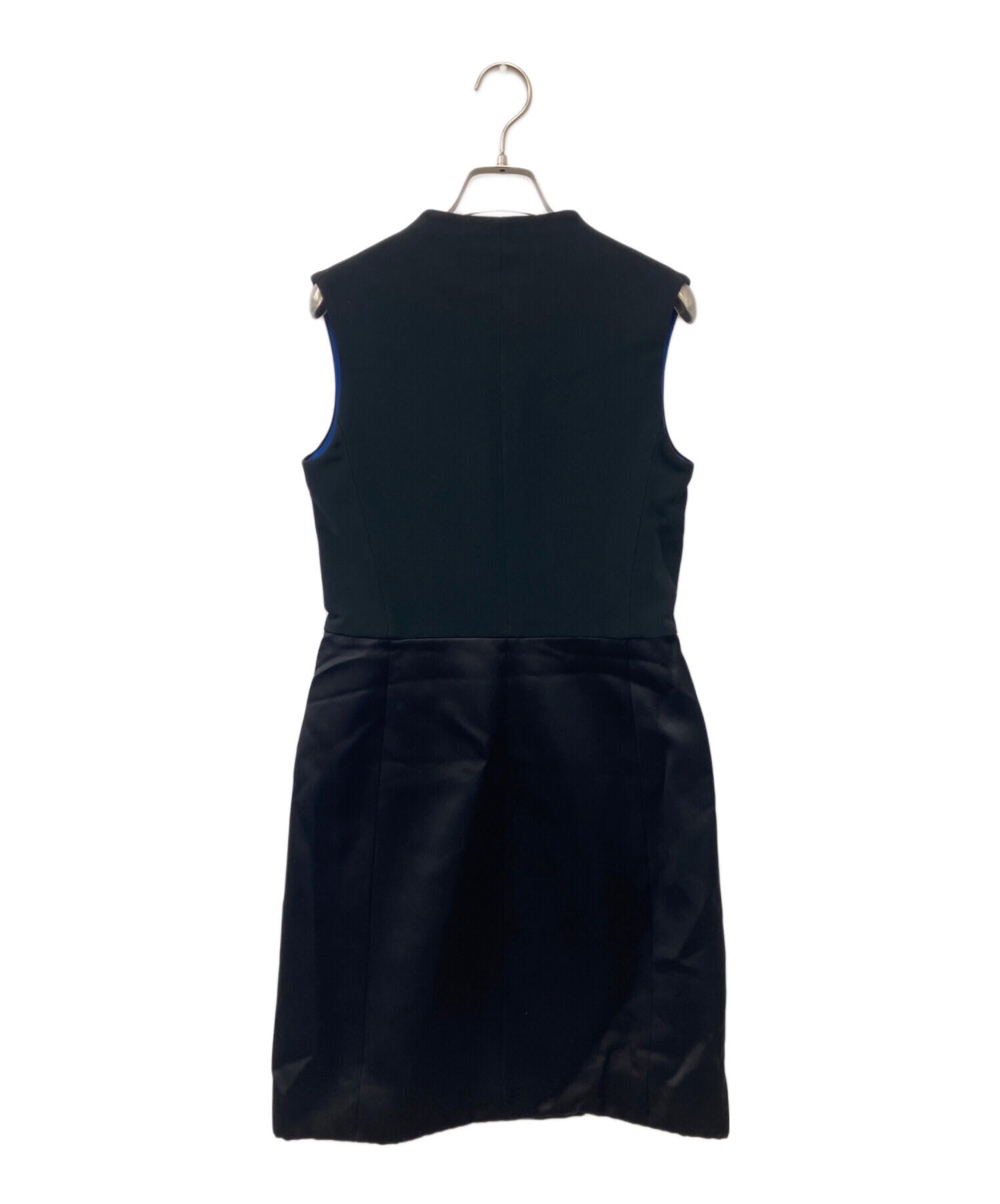 中古・古着通販】CELINE (セリーヌ) ノースリーブワンピース ブラック 