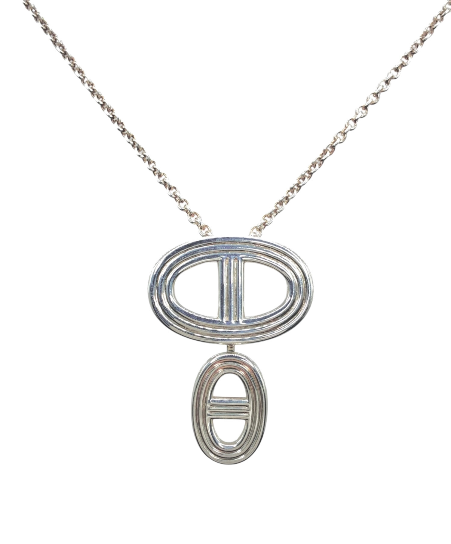 中古・古着通販】HERMES (エルメス) シェーヌダンクル24ネックレス