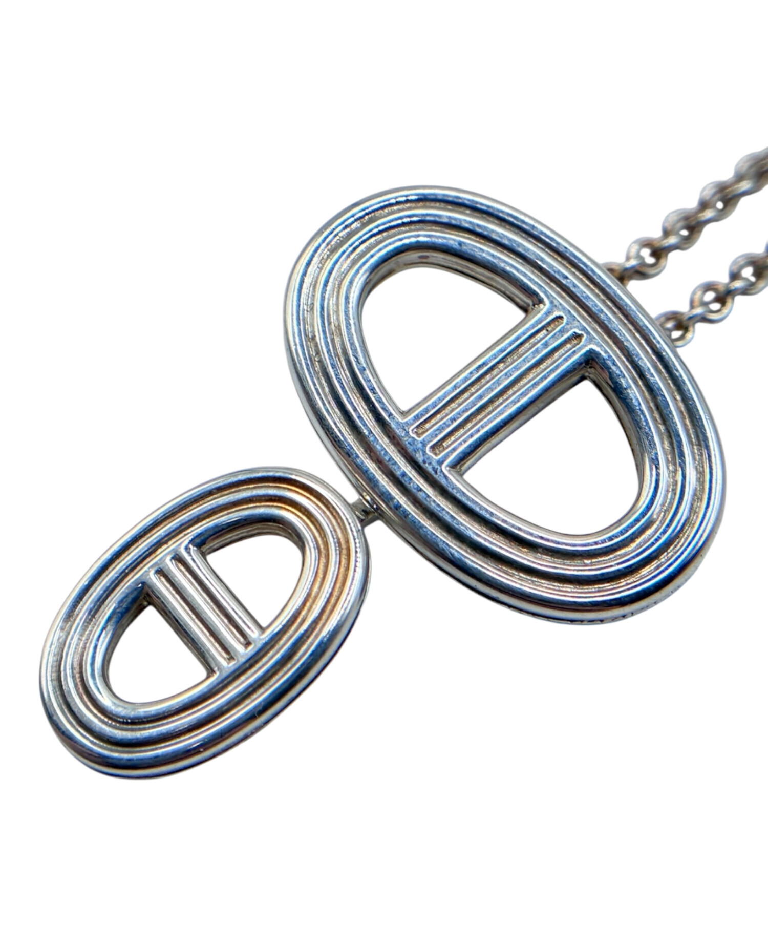 中古・古着通販】HERMES (エルメス) シェーヌダンクル24ネックレス