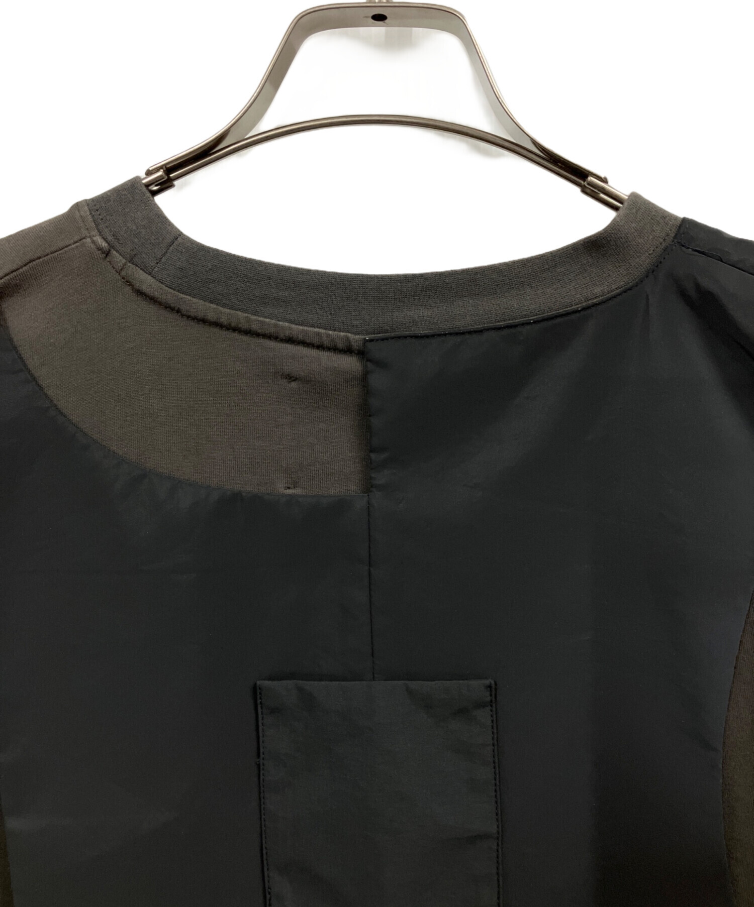 中古・古着通販】HELIOT EMIL (ヘリオットエミル) ドッキングTシャツ