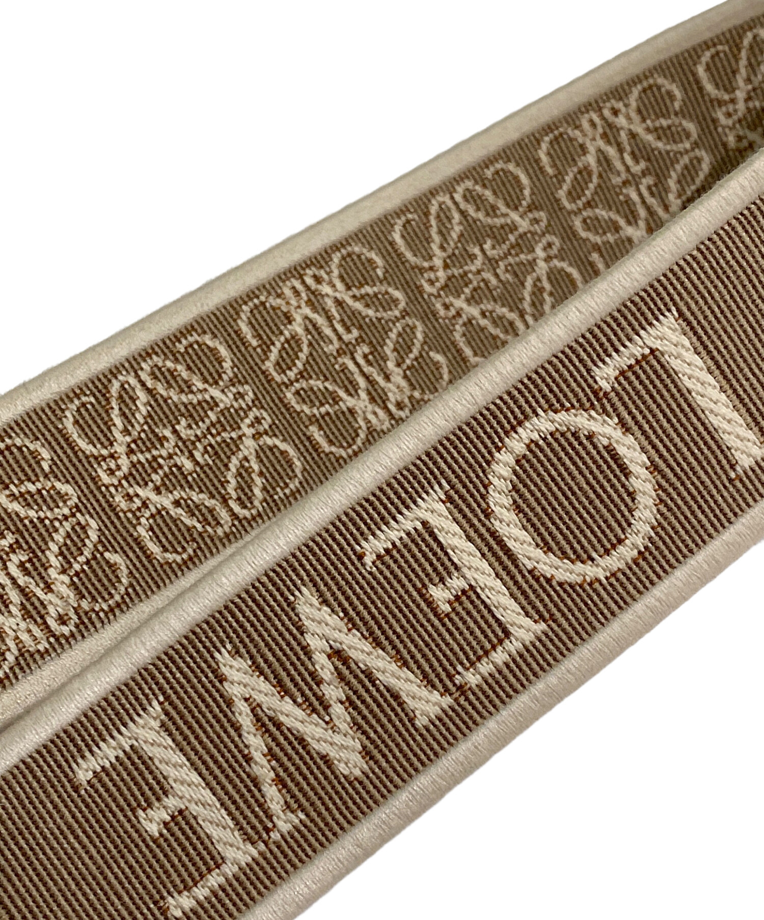 中古・古着通販】LOEWE (ロエベ) アナグラムストラップ ベージュ