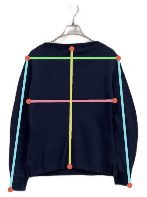 ebure エブール タンブラークリア裏毛 トップス 中古・古着通販】EBURE (エブール) タンブラークリア裏毛 トップス