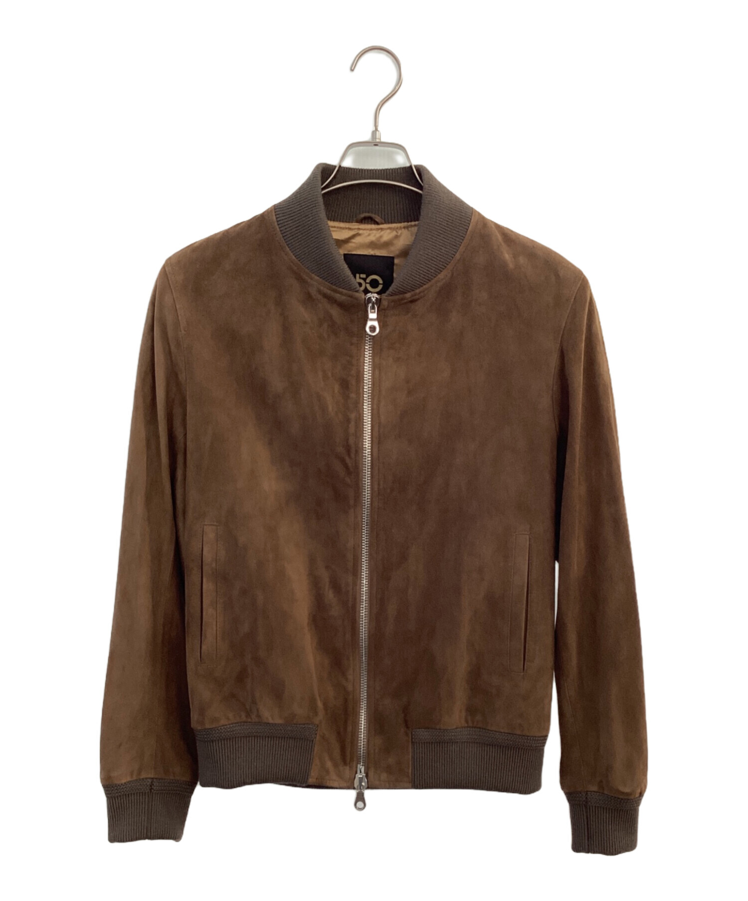 中古・古着通販】Cinquanta (チンクワンタ) ゴートスエードボンバー