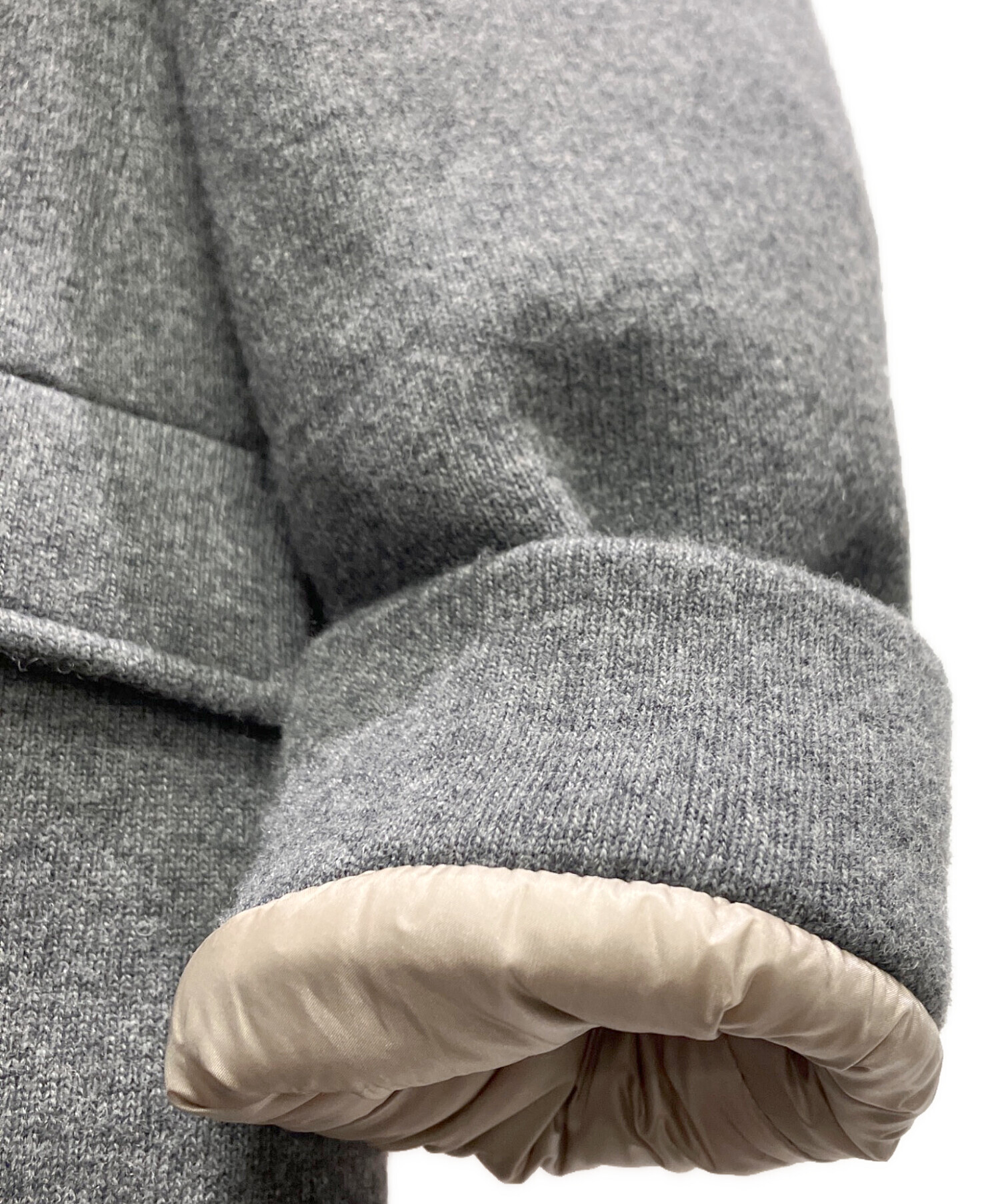 中古・古着通販】HERNO (ヘルノ) フーデッドコート グレー サイズ