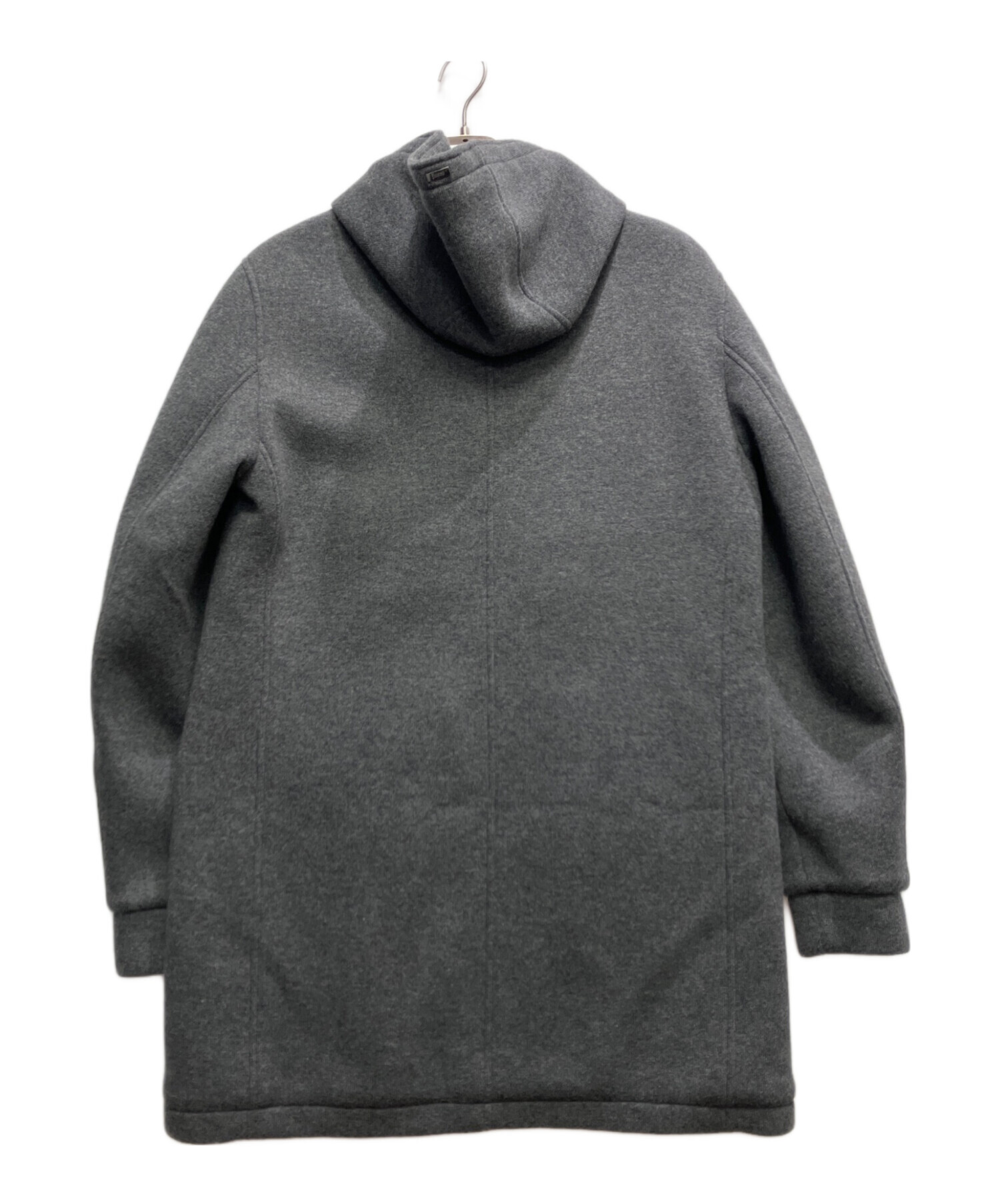 中古・古着通販】HERNO (ヘルノ) フーデッドコート グレー サイズ