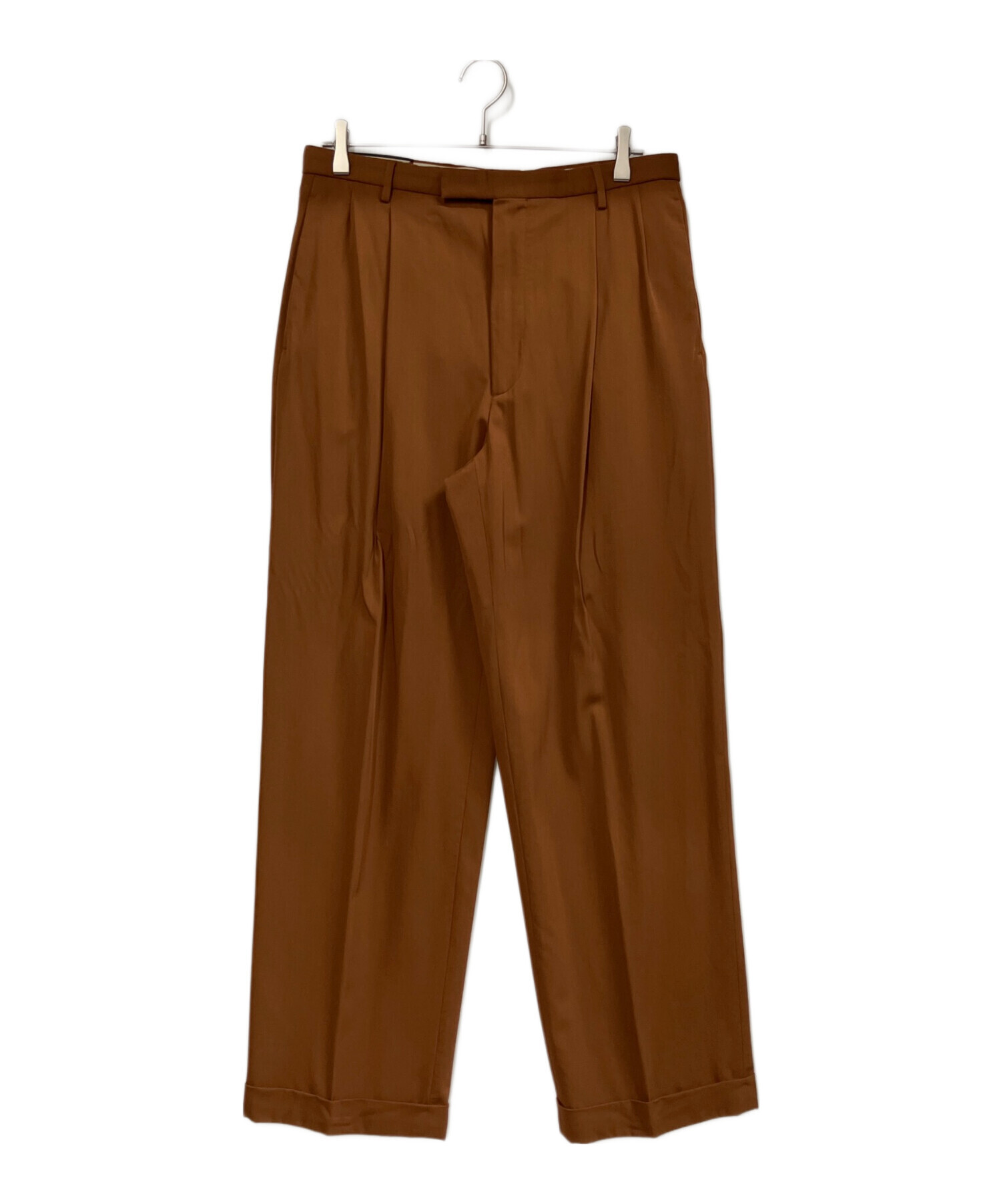 中古・古着通販】GUCCI (グッチ) グッチラベルトラウザーパンツ