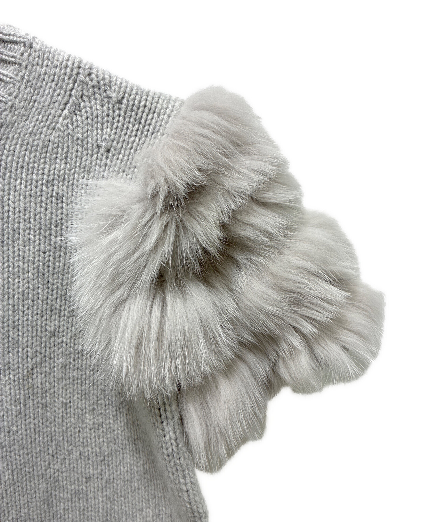 中古・古着通販】DRAWER (ドゥロワー) フォックステープショート