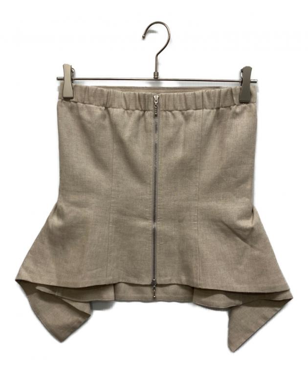 美品 cygne シーニュ セットアップ　ビスチェ パンツ　Annie 中古・古着通販】cygne (シーニュ) Annie ビスチェ ベージュ｜ブランド