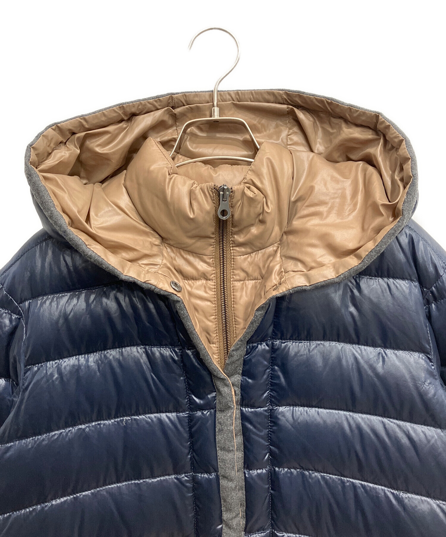 中古・古着通販】DUVETICA (デュベティカ) ダウンコート ネイビー