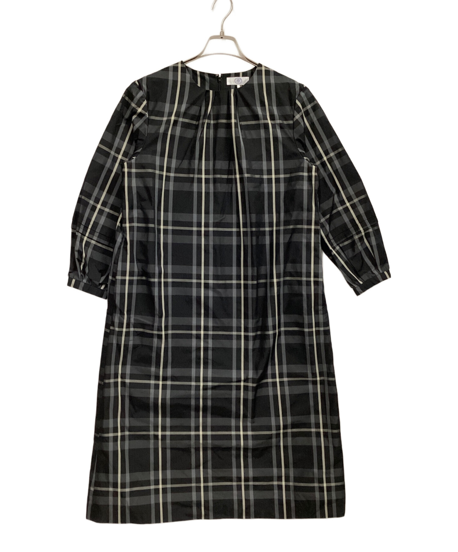 J.PRESS ジェイプレス ワンピース 新品未使用 中古・古着通販】J.PRESS (ジェイプレス) メモリーチェック ワンピース