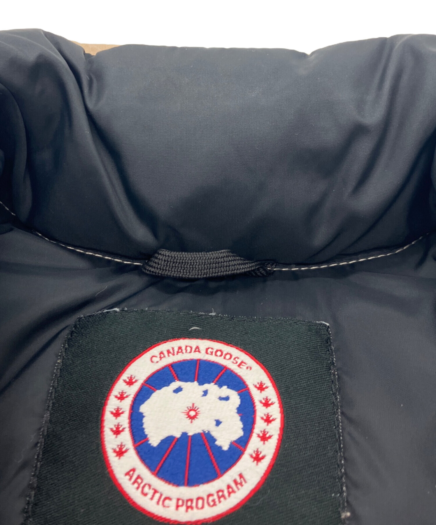 中古・古着通販】CANADA GOOSE (カナダグース) ダウンベスト ブラウン 