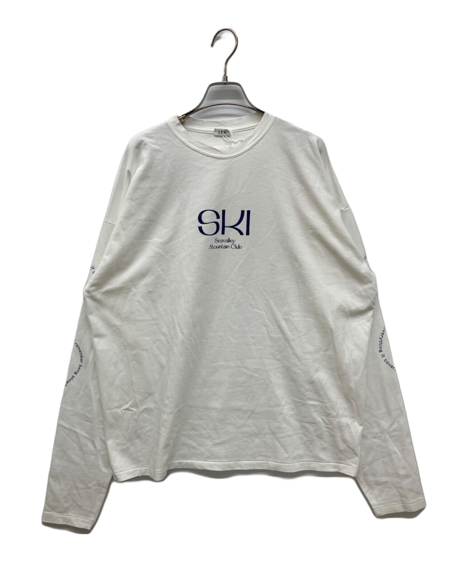 トップス SEA SEAVALLY MOUNTAIN CLUB GRAPHIC L/S SEA SEAVALLEY MOUNTAIN CLUB GRAPHIC L/S 【公式通販】