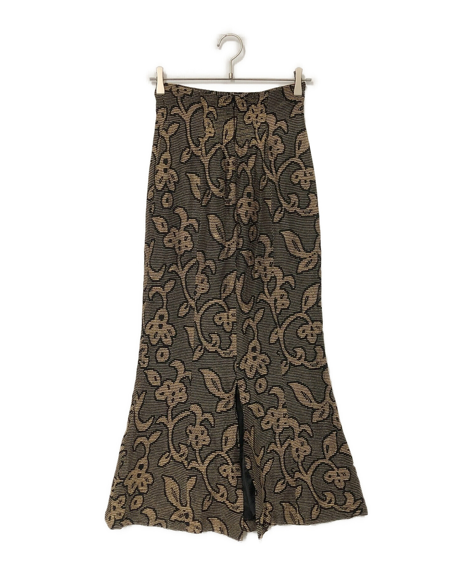 中古・古着通販】TODAYFUL (トゥデイフル) Jacquard Leaf Pencilskirt