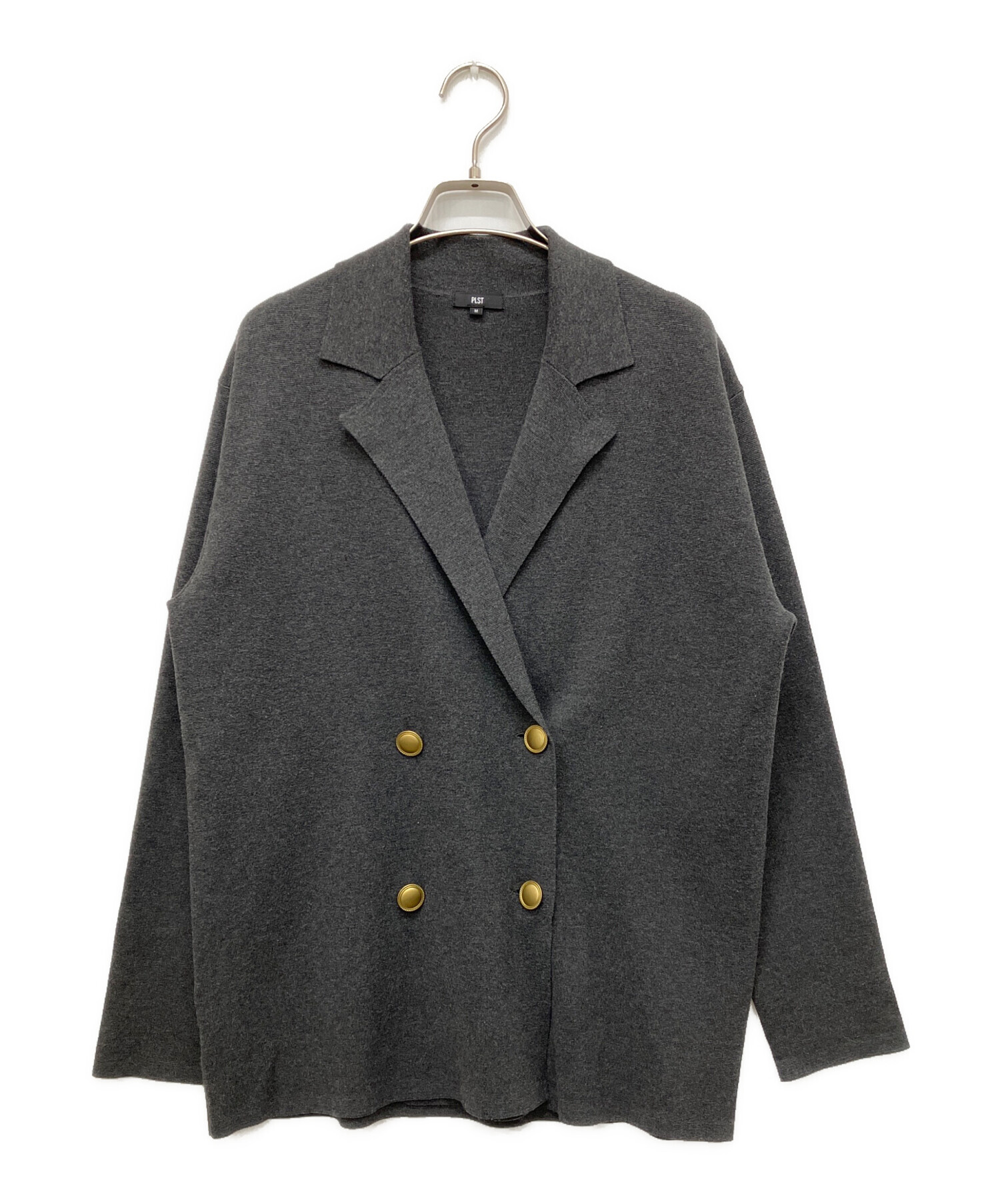 中古・古着通販】PLST (プラステ) レーヨンブレンドニットダブル