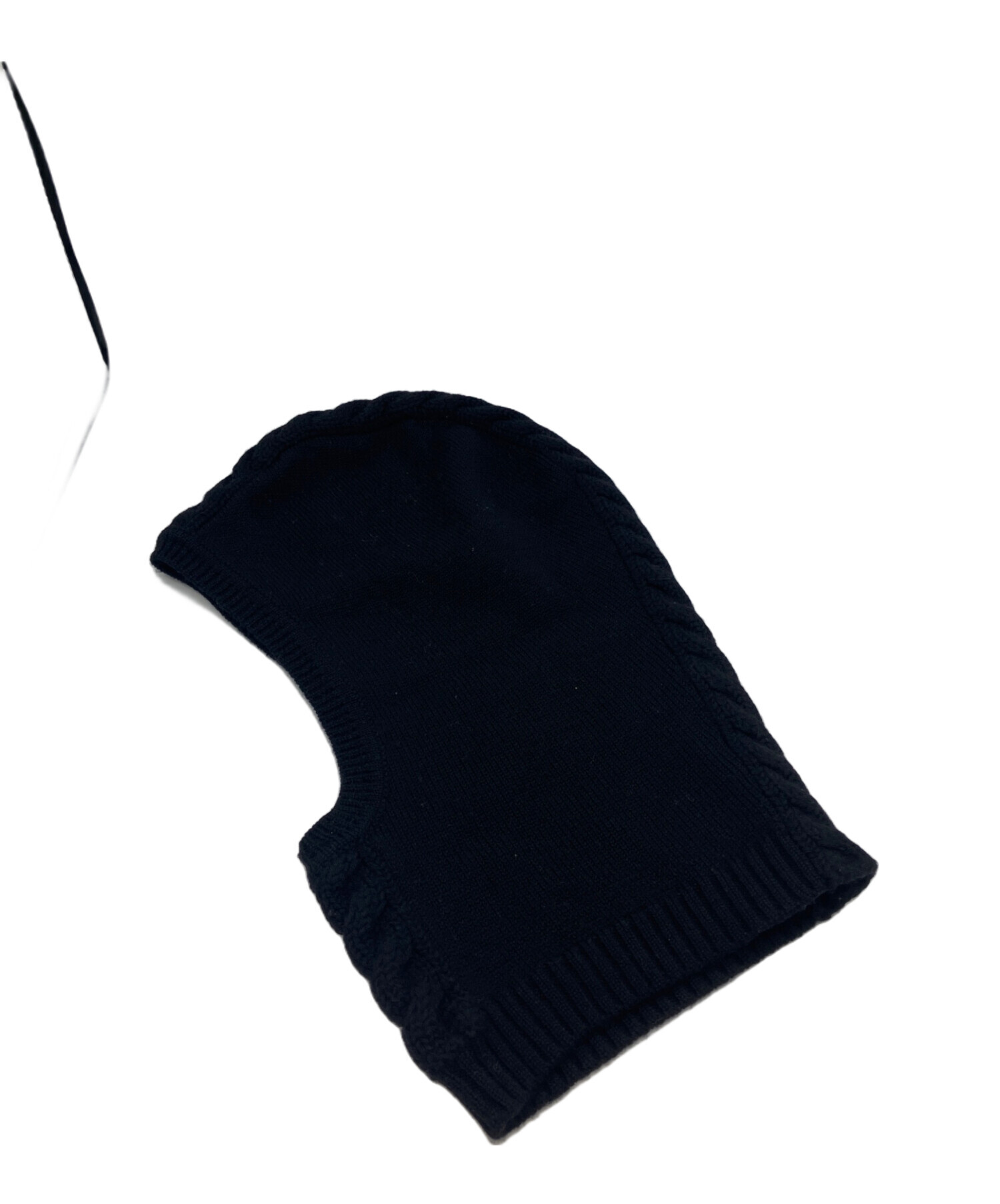Jean Paul GAULTIER HOMME ニットキャップ 帽子 ブラック ニット帽 