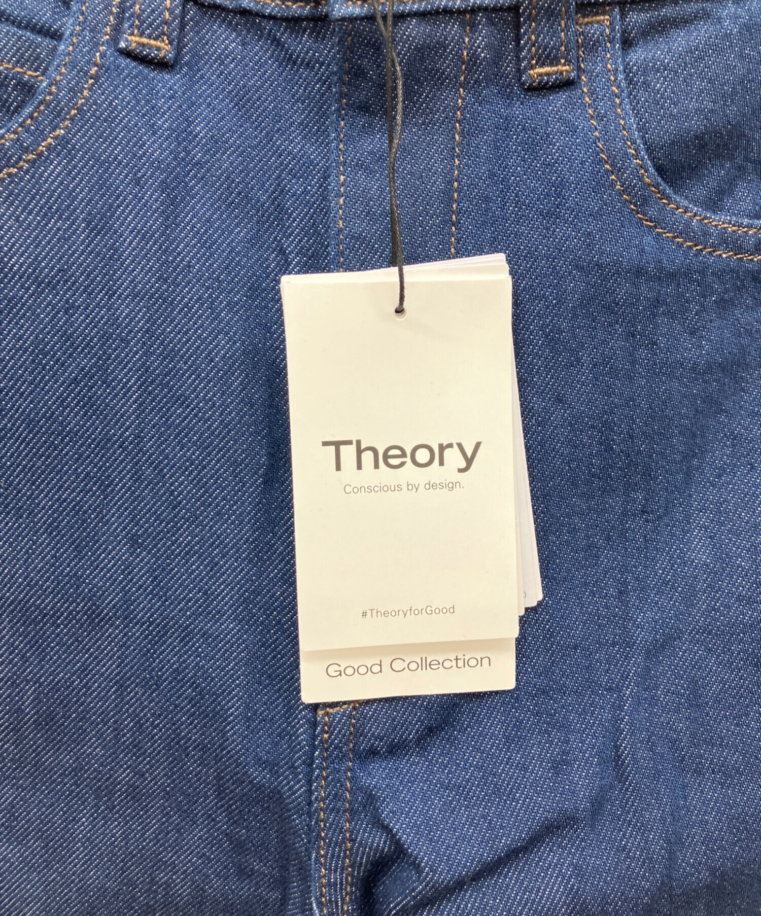 中古・古着通販】theory (セオリー) RELAXED DENIM DROP CURVE PNT D