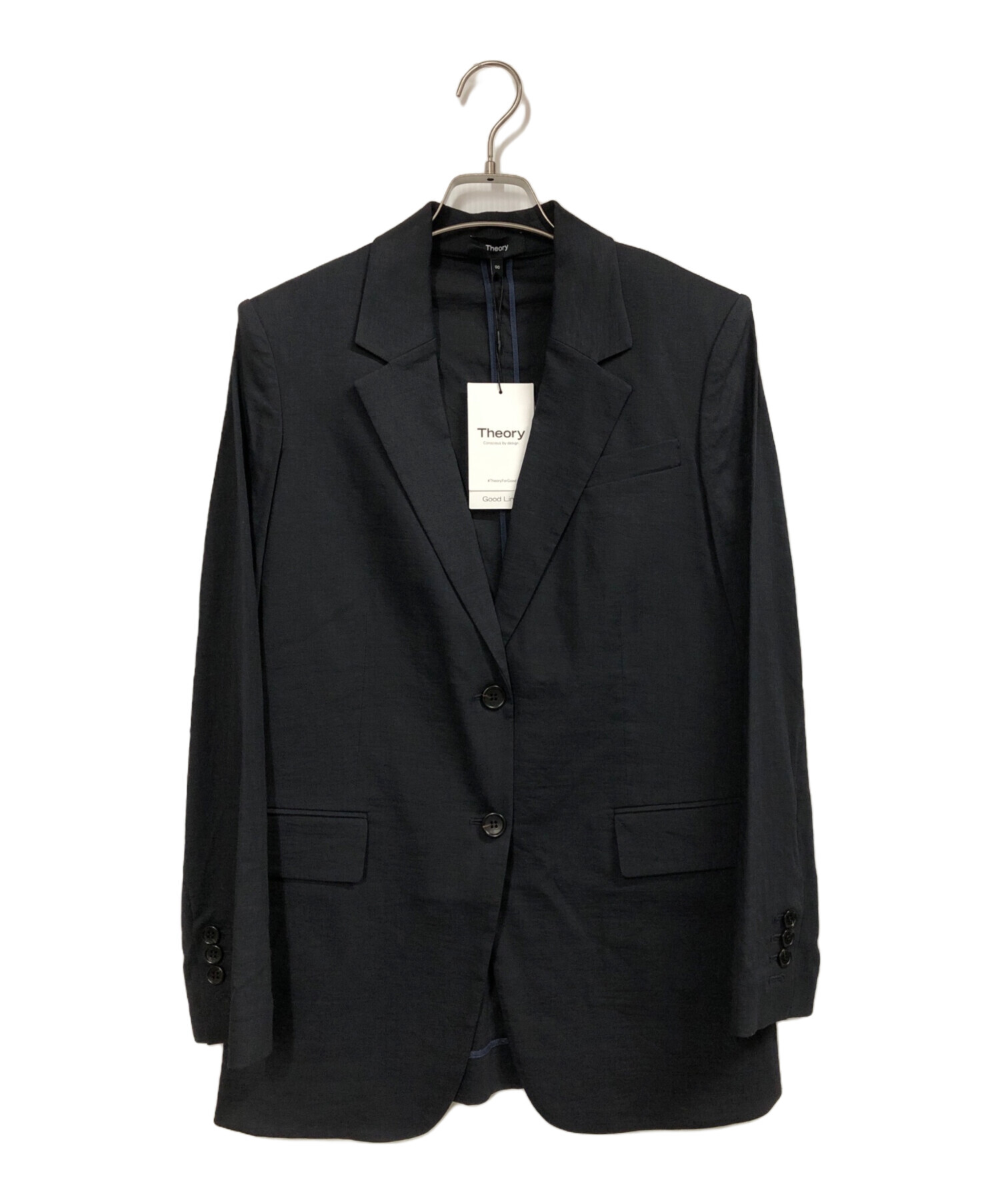 中古・古着通販】theory (セオリー) Good Crunch Wash Straight Blazer