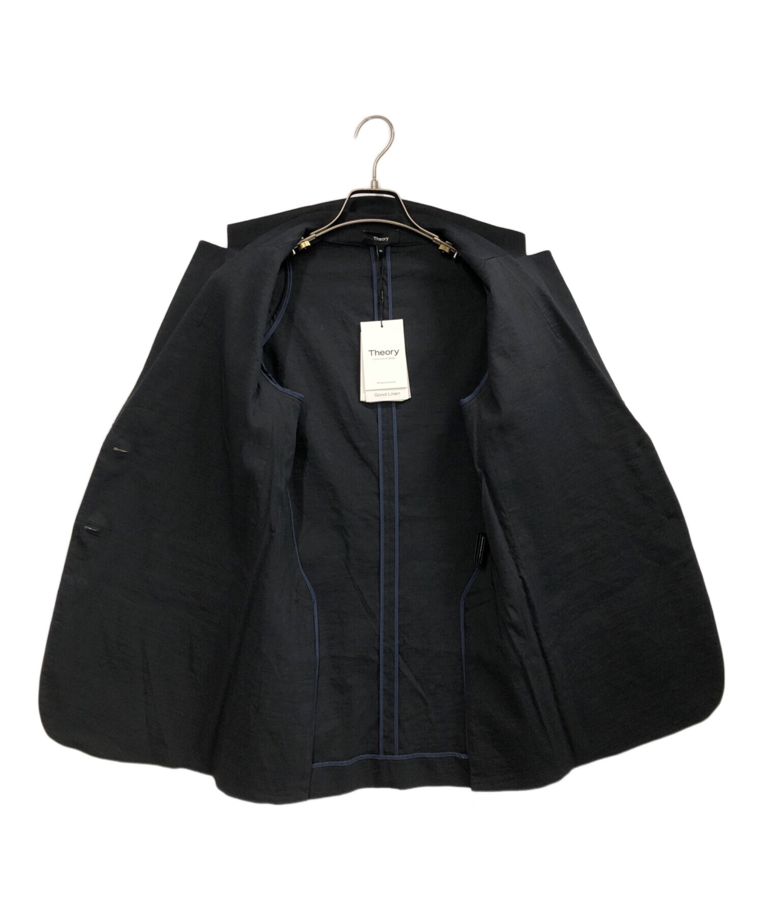 中古・古着通販】theory (セオリー) Good Crunch Wash Straight Blazer