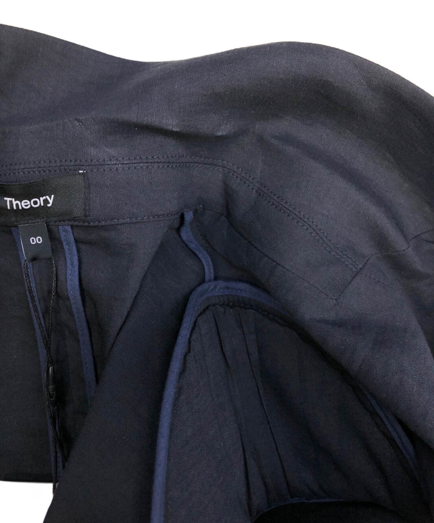 中古・古着通販】theory (セオリー) Good Crunch Wash Straight Blazer