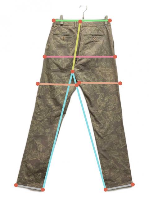 Etro(エトロ) ボタニカルシルク100% リラックスパンツ 中古・古着通販】ETRO (エトロ) ボタニカルプリント テーパードパンツ