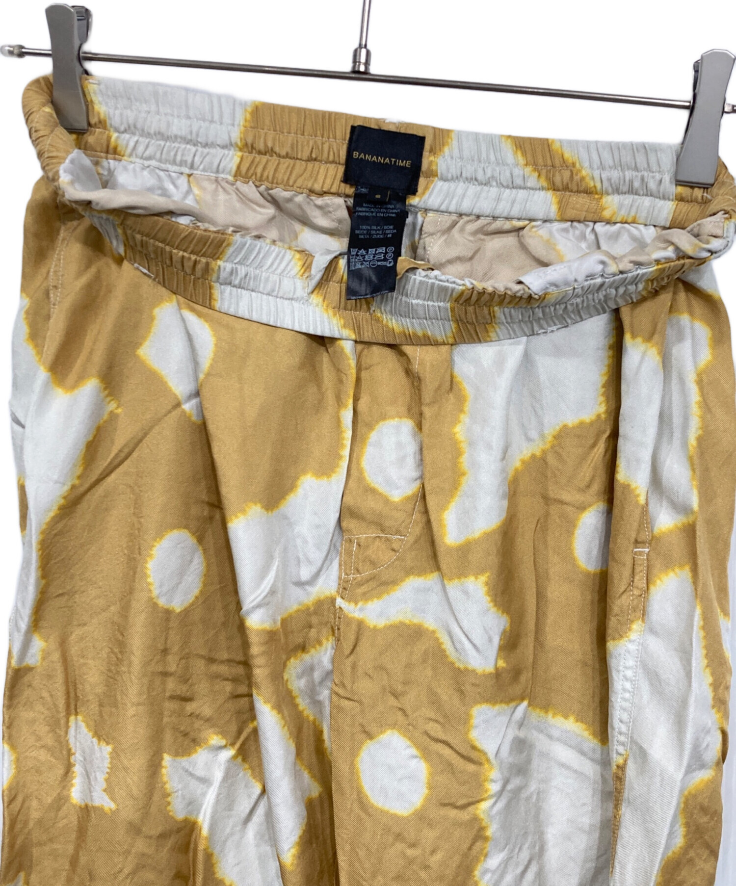 中古・古着通販】BANANATIME (バナナタイム) 総柄シルクパンツ