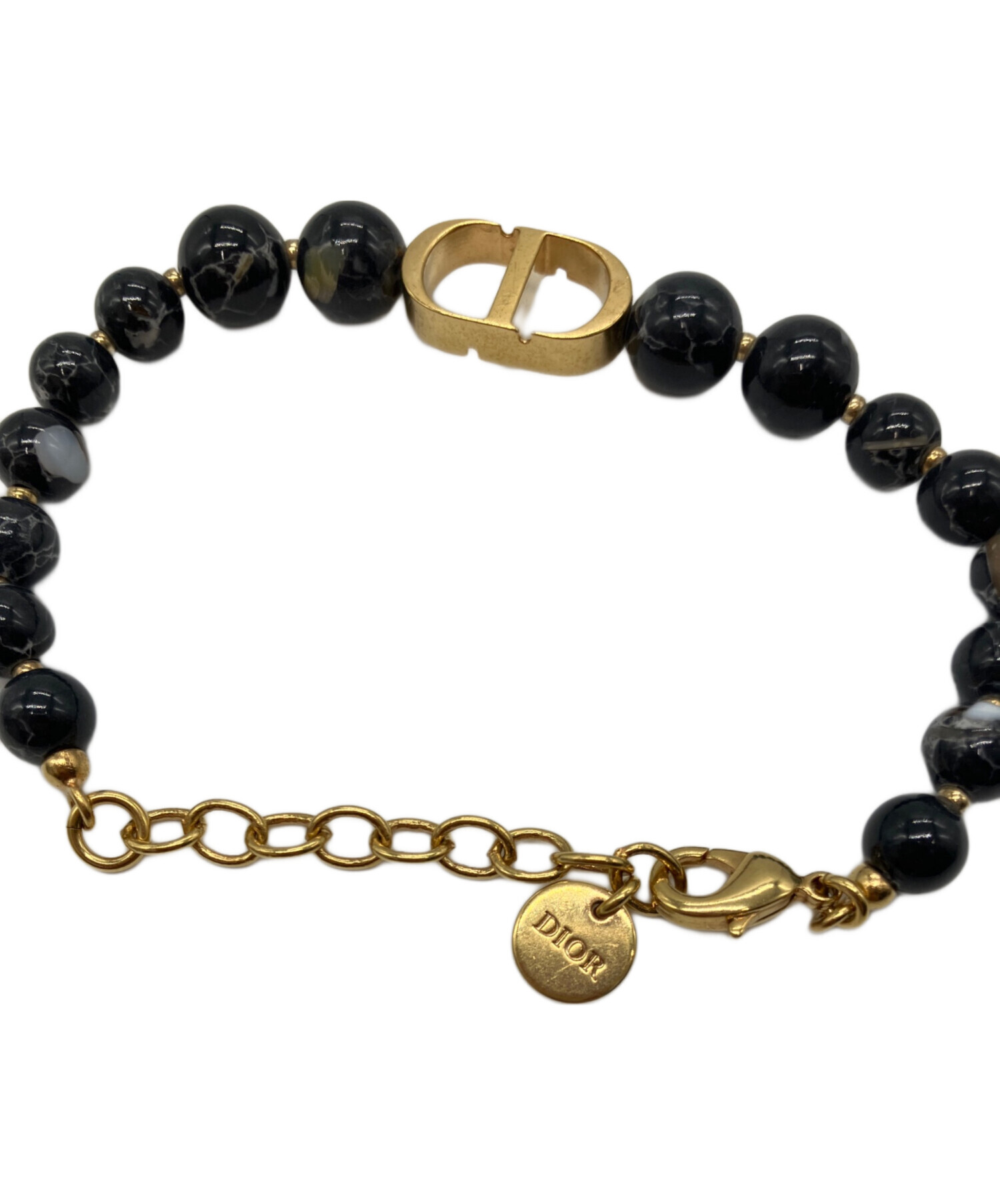 CHRISTIAN DIOR 30 MONTAIGNE ブレスレット ロゴ 中古・古着通販】Dior (ディオール) 30 Montaigne/ブレスレット