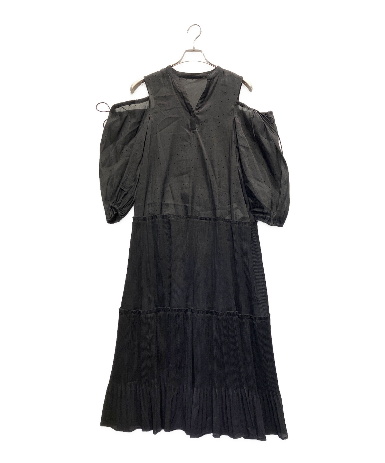 中古・古着通販】furfur (ファーファー) ニットベストセットワンピース