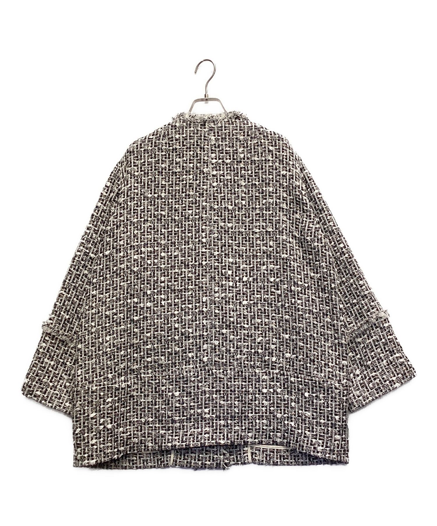 中古・古着通販】IENA (イエナ) GIOLICA ツイードジャケット ブラック