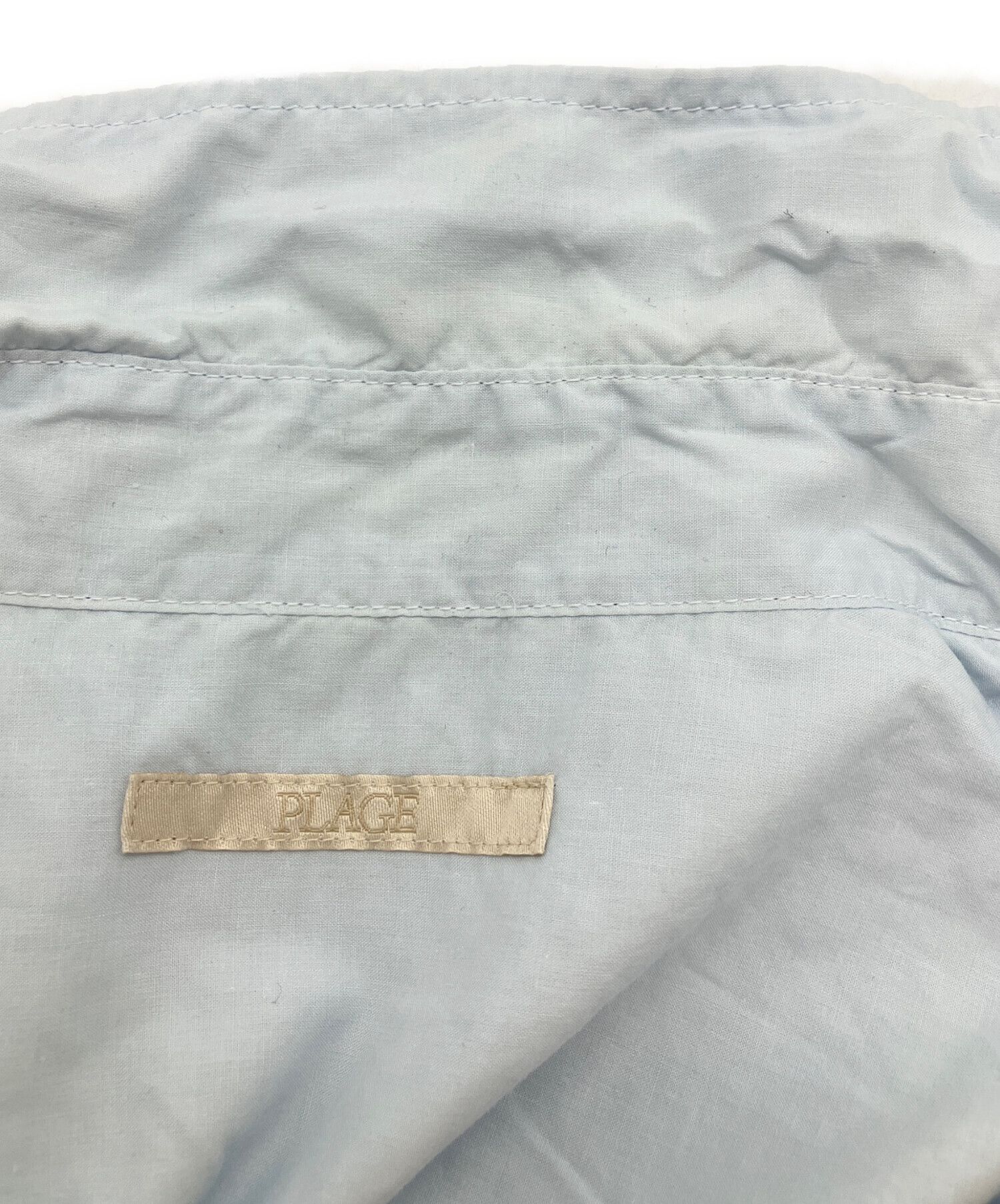 中古・古着通販】Plage (プラージュ) Compact シャツ ブルー サイズ
