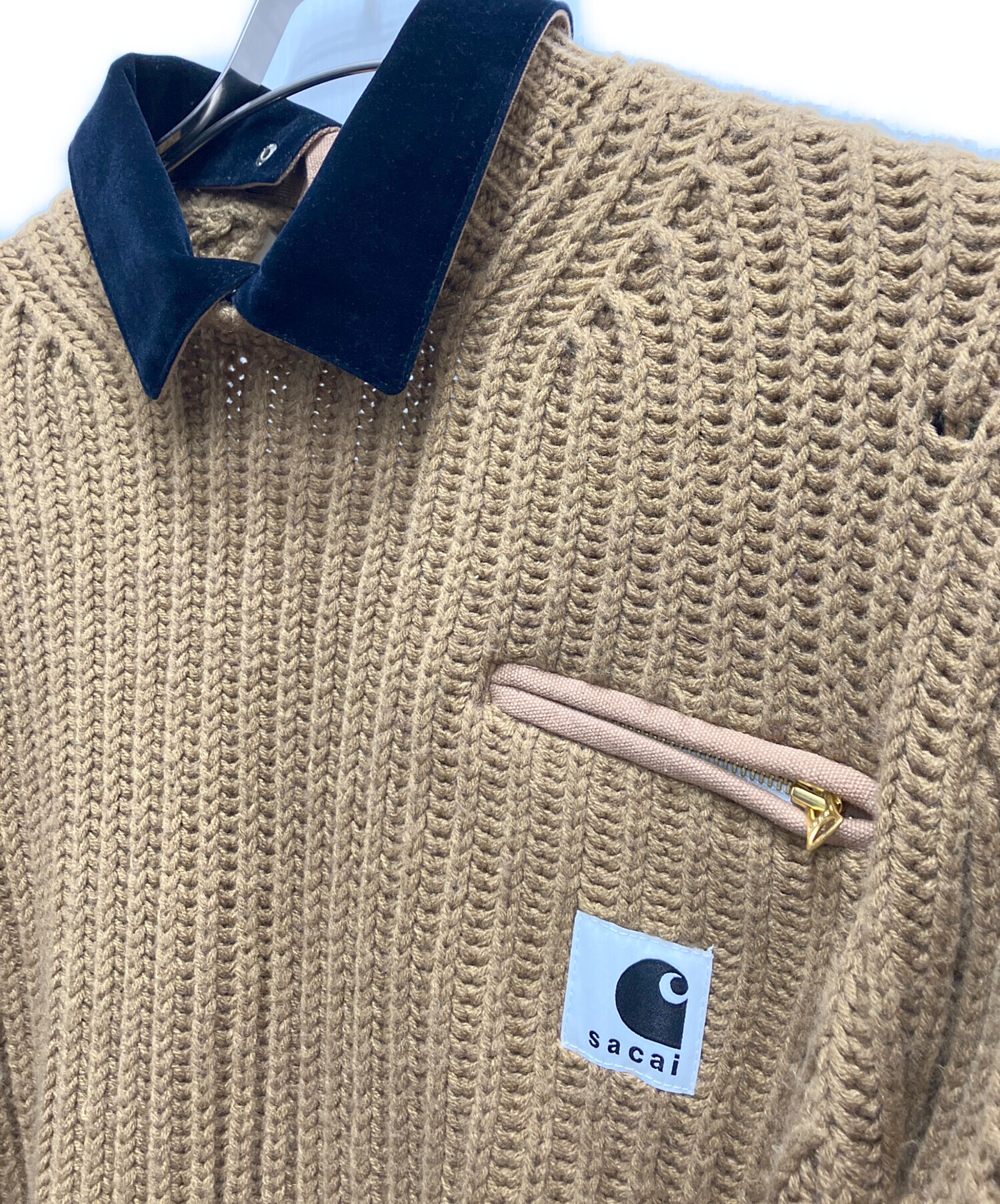 中古・古着通販】sacai (サカイ) CarHartt (カーハート) Knit Pullover