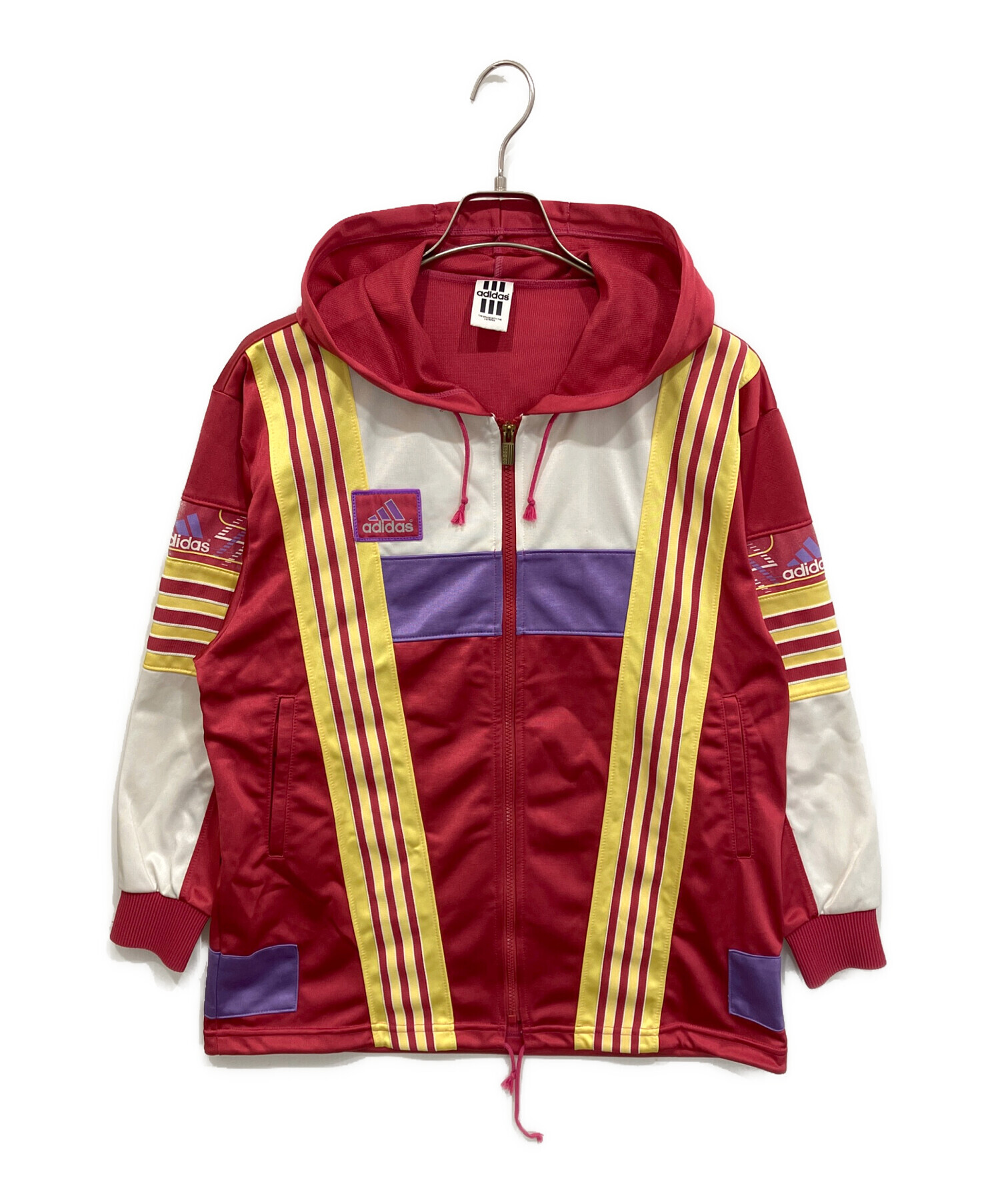 アディダス 90s ビンテージ セットアップ ジャージ ジャケット パンツ 中古・古着通販】adidas (アディダス) 90S セットアップジャージ