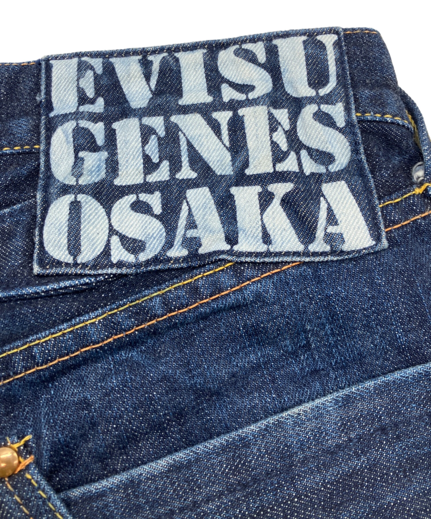 中古・古着通販】EVISU (エヴィス) 戒カモメプリントデニムパンツ
