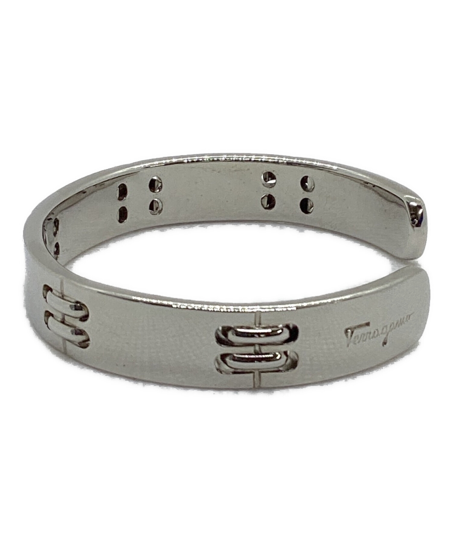 【新品未使用保管品】Ferragamo バングル・リストバンド/ 中古・古着通販】Salvatore Ferragamo (サルヴァトーレ フェラガモ