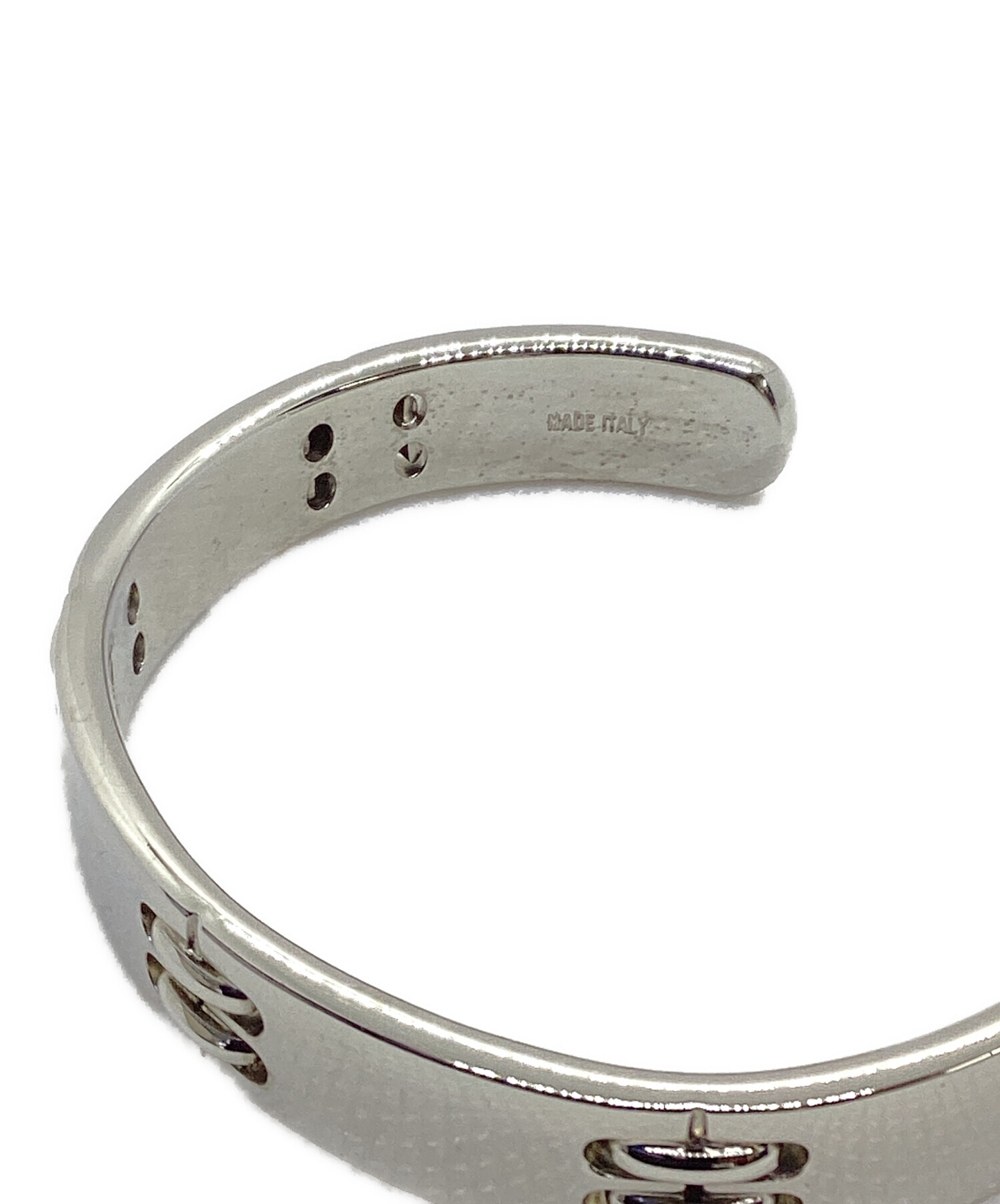 フェラガモシルバーバングル 中古・古着通販】Salvatore Ferragamo (サルヴァトーレ フェラガモ