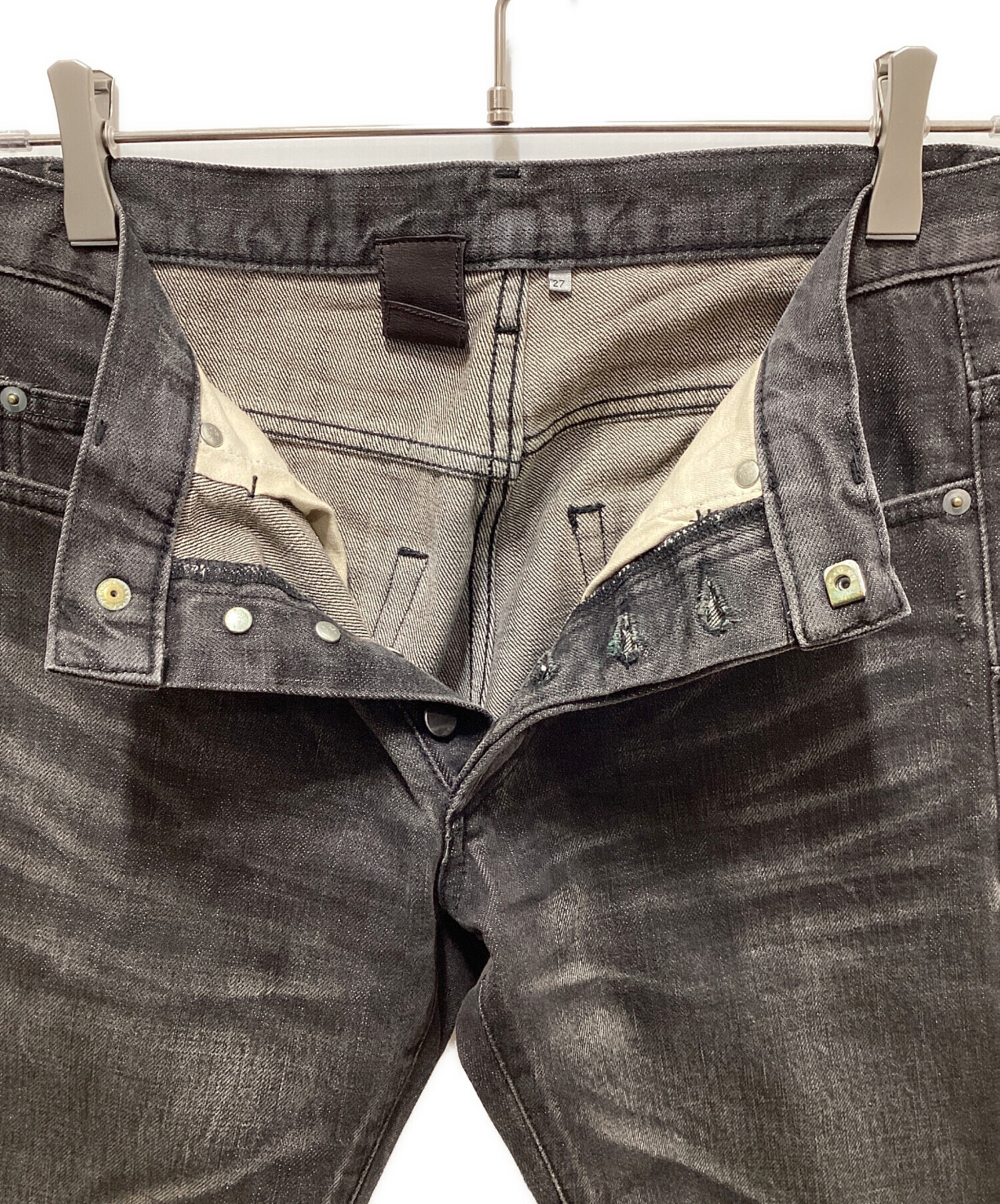 中古・古着通販】Dior Homme (ディオール オム) 爪痕加工デニム