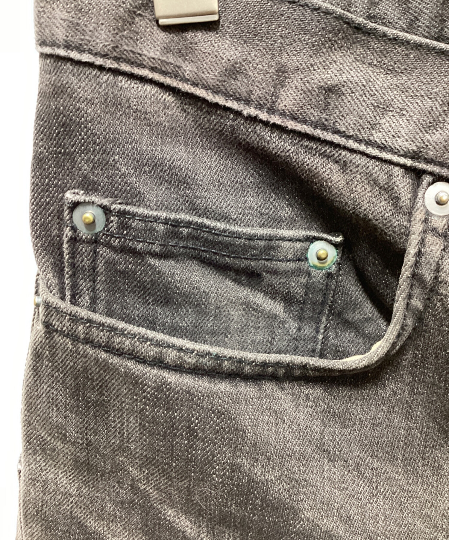 中古・古着通販】Dior Homme (ディオール オム) 爪痕加工デニム