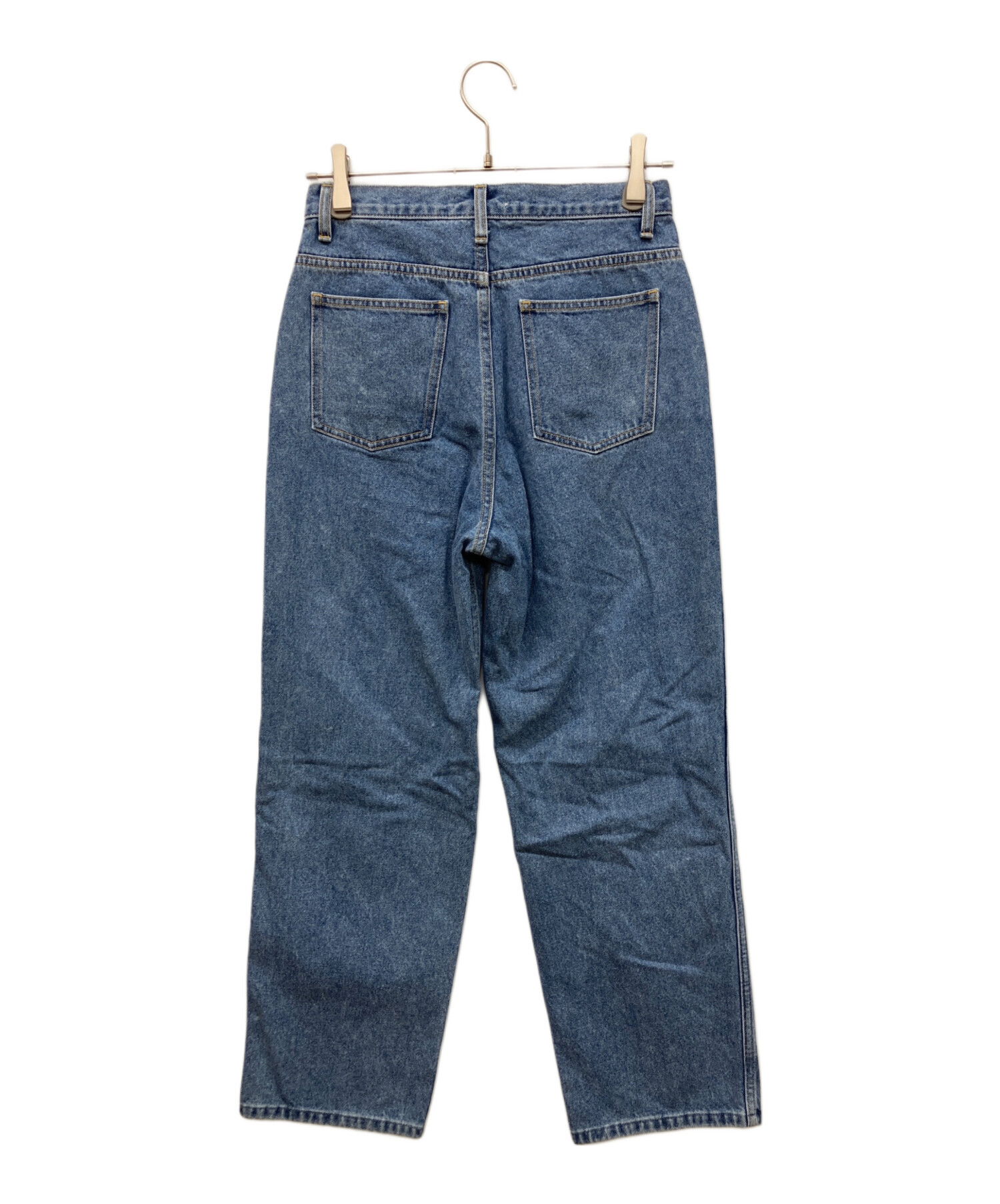 中古・古着通販】anuke (アンヌーク) Highwaist Straight Denim ハイ