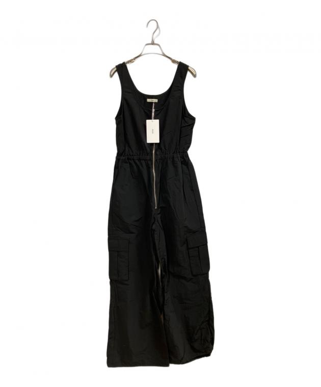 中古・古着通販】anuke (アンヌーク) Nylon Zip Combinaison ブラック