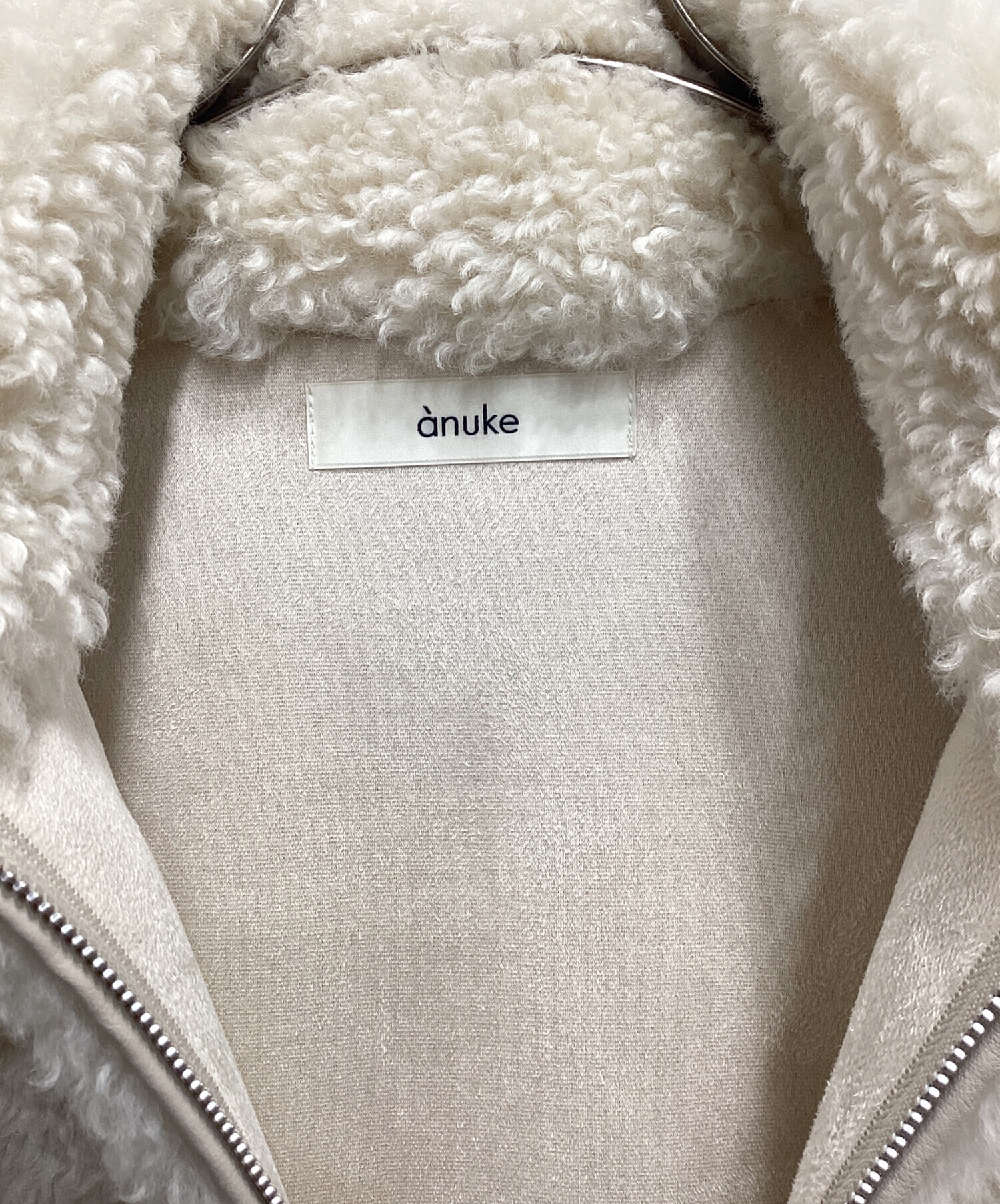 中古・古着通販】anuke (アンヌーク) Eco Fur Vest/エコファーベスト