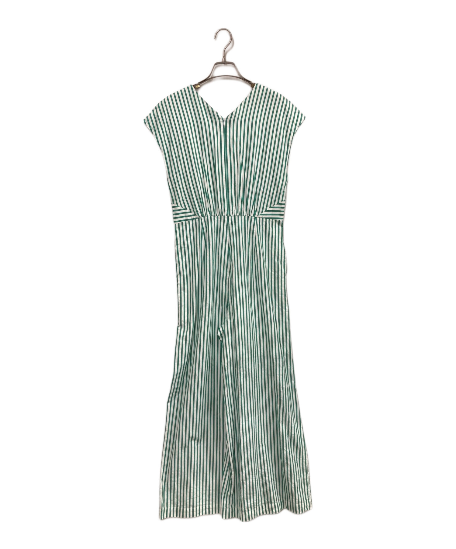 中古・古着通販】ne quittez pas (ヌキテパ) Poplin Stripe All In One 