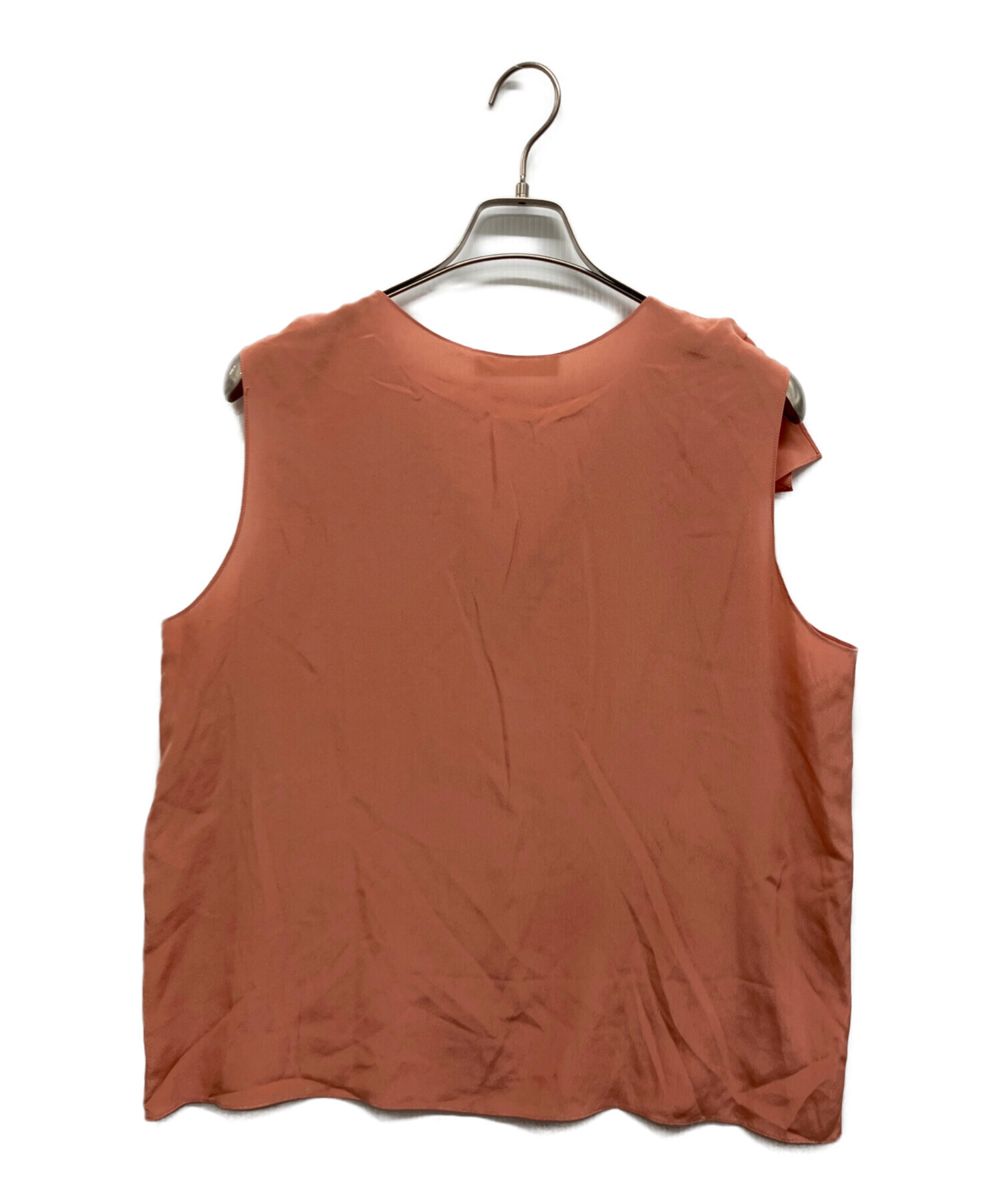 新品未使用　Chloeスカラップブラウス　シルク 中古・古着通販】Chloe (クロエ) シルクノースリーブブラウス ピンク