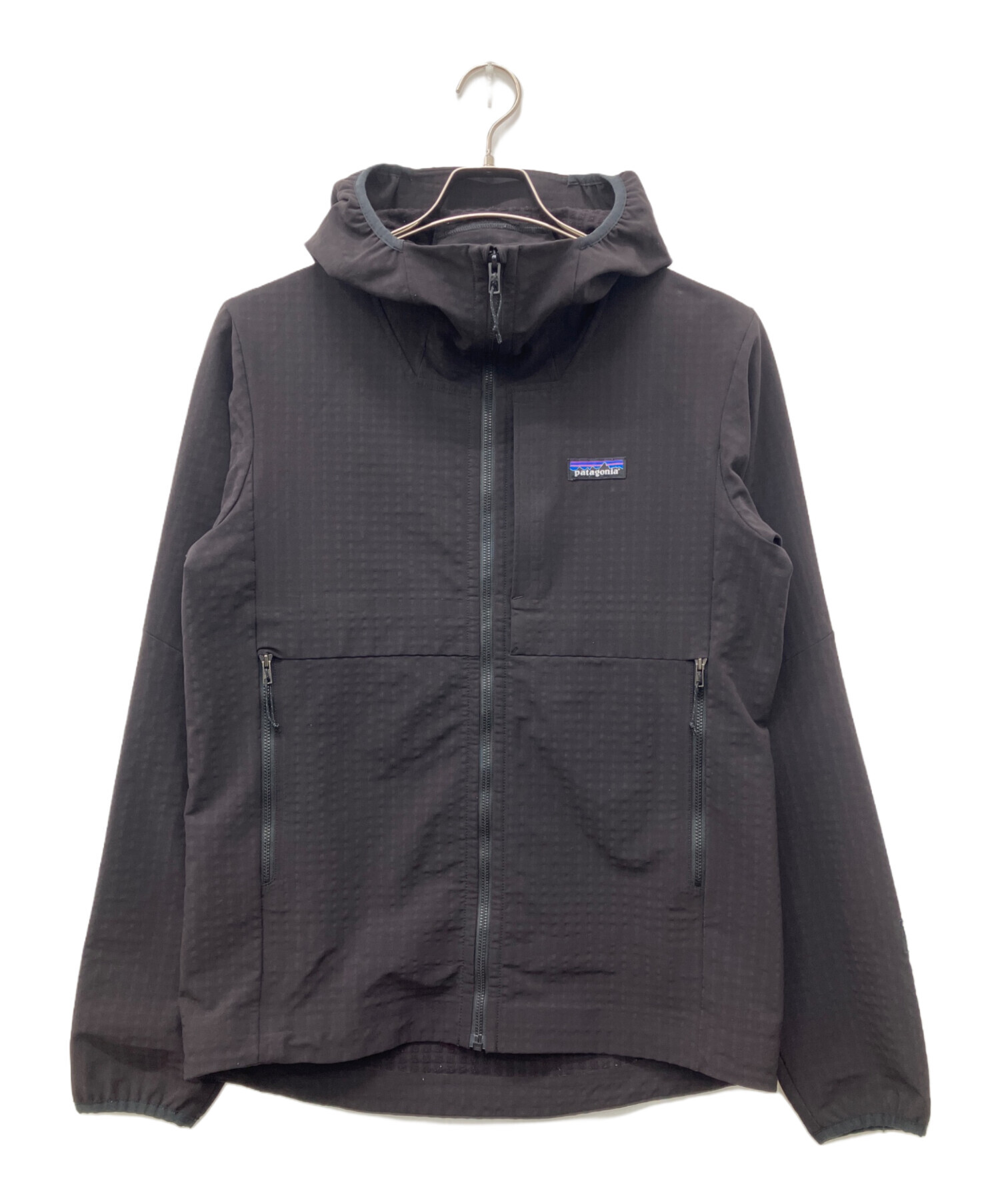 patagonia ブラック R1テックフェイスジャケット中古美品Lサイズ 中古・古着通販】Patagonia (パタゴニア) R1テックフェイス・フーディ
